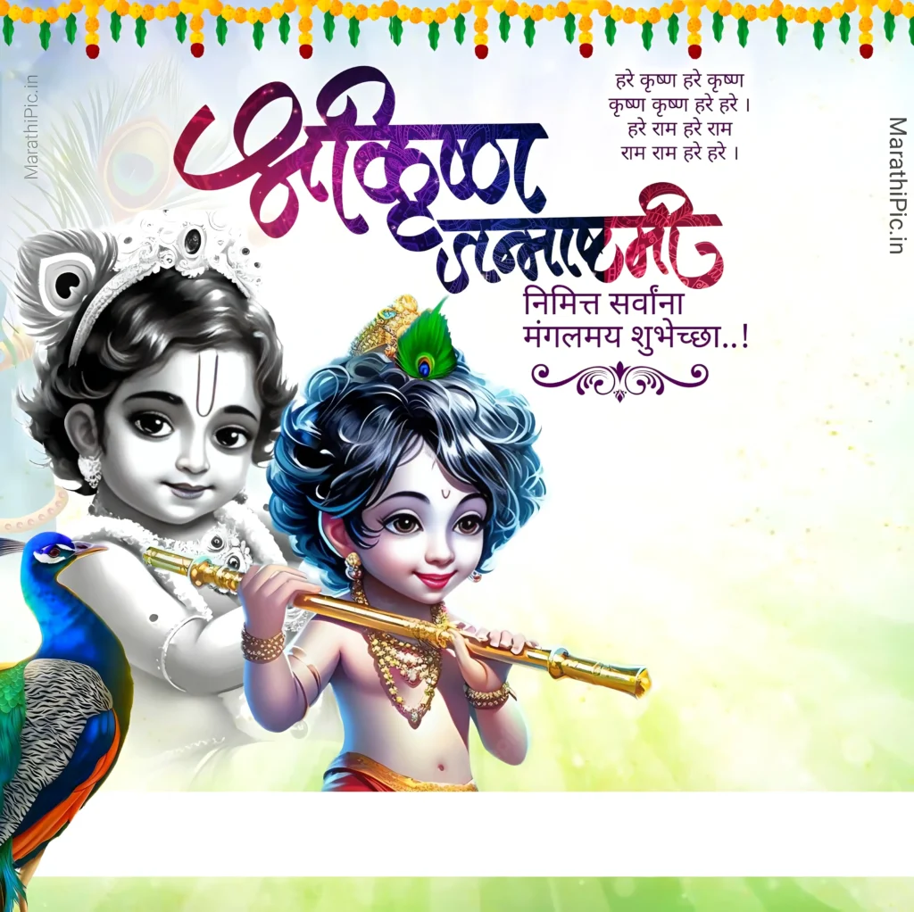 Shri Krushna Janmashtami Banner Images Krishna Janmashtami Banner Images Janmashtami Quotes 0979